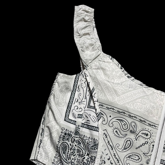 Missguided Gray Ruched Nylon Corset Top 10 - Picture 5 of 8